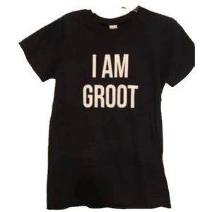 Marvel MCU guardians of the galaxy I AM GROOT TShirt Lg Juniors